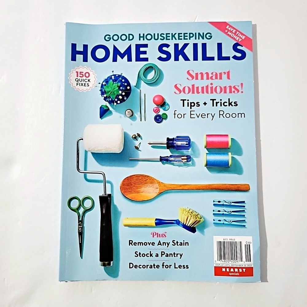 Good Housekeeping "Home Skills" Smart Solutions! Tips & Tricks & More